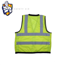 Reflective Safety Vest ANSI, PMS -Farbgewebe kann angepasst werden, Reißverschluss, hoher Qualität, Hersteller